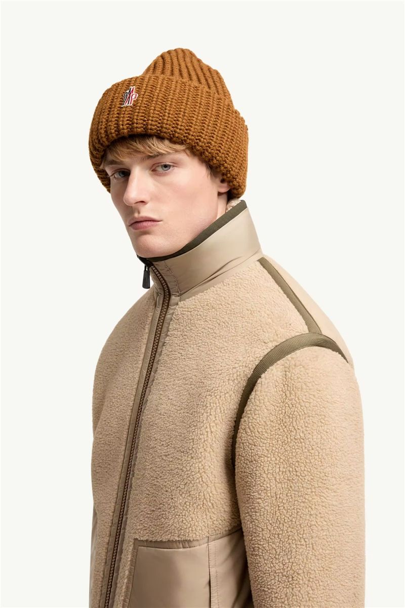 Reversible teddy zip-up sweatshirt-MONCLER-Verso
