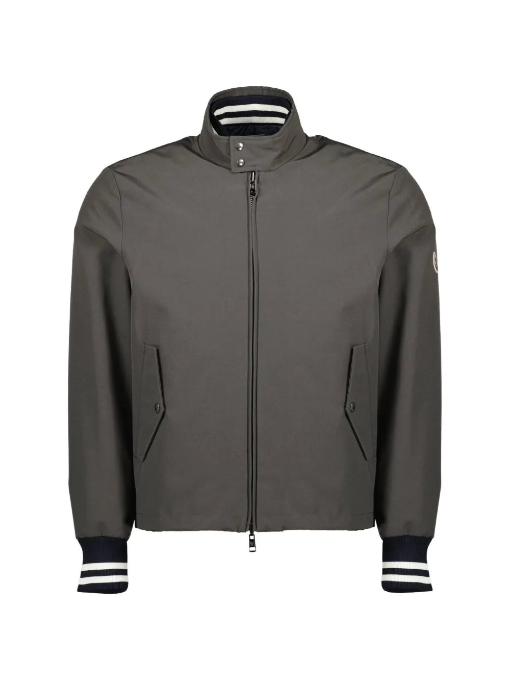 Reversible zipped bomber jacket-MONCLER-Verso