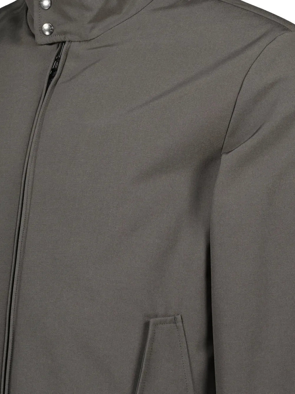 Reversible zipped bomber jacket-MONCLER-Verso