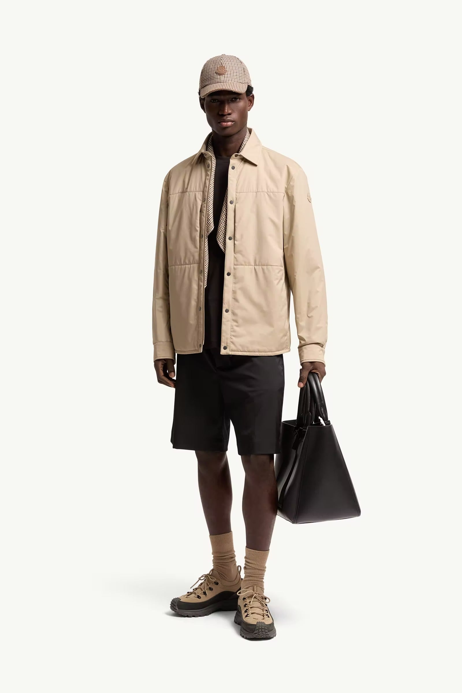 Revoline down shirt jacket-MONCLER-Verso