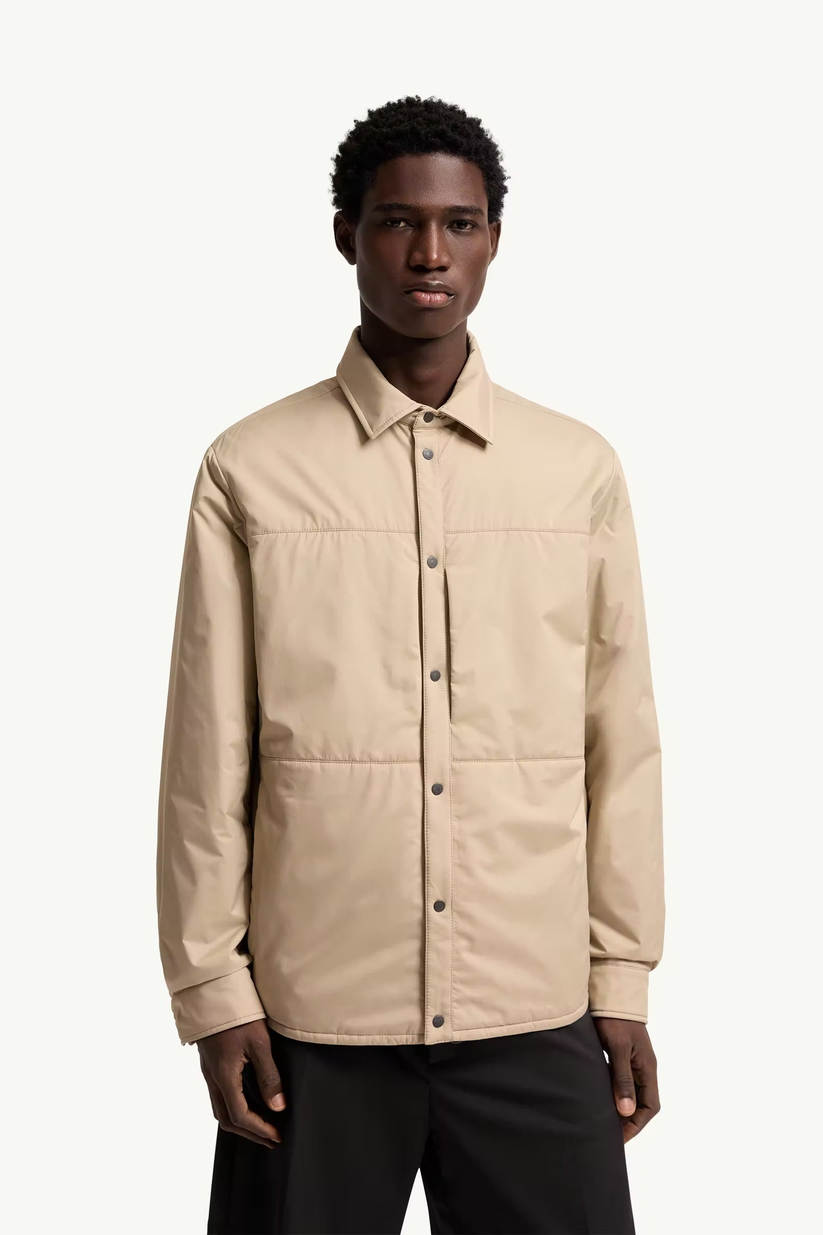 Revoline down shirt jacket-MONCLER-Verso