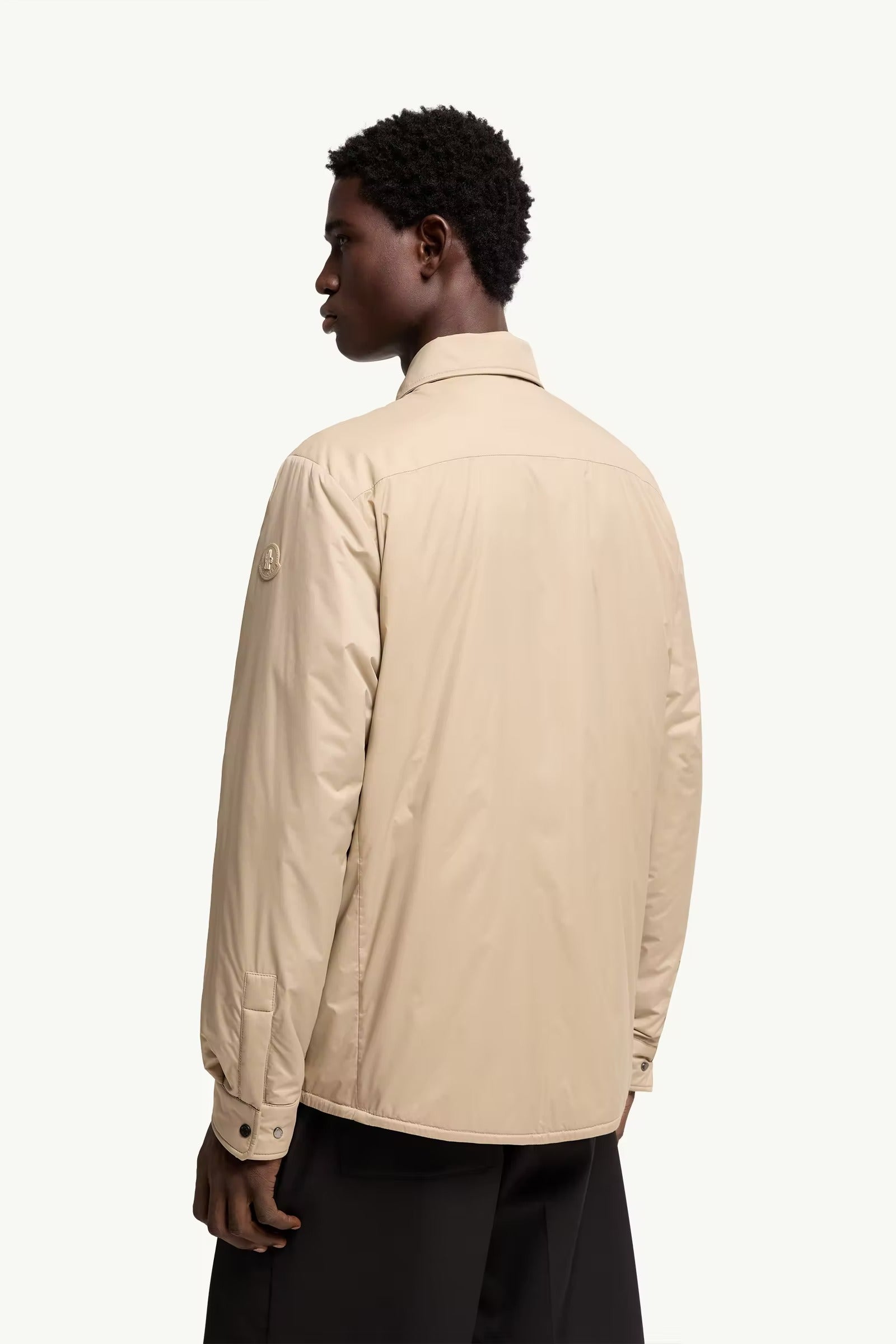 Revoline down shirt jacket-MONCLER-Verso