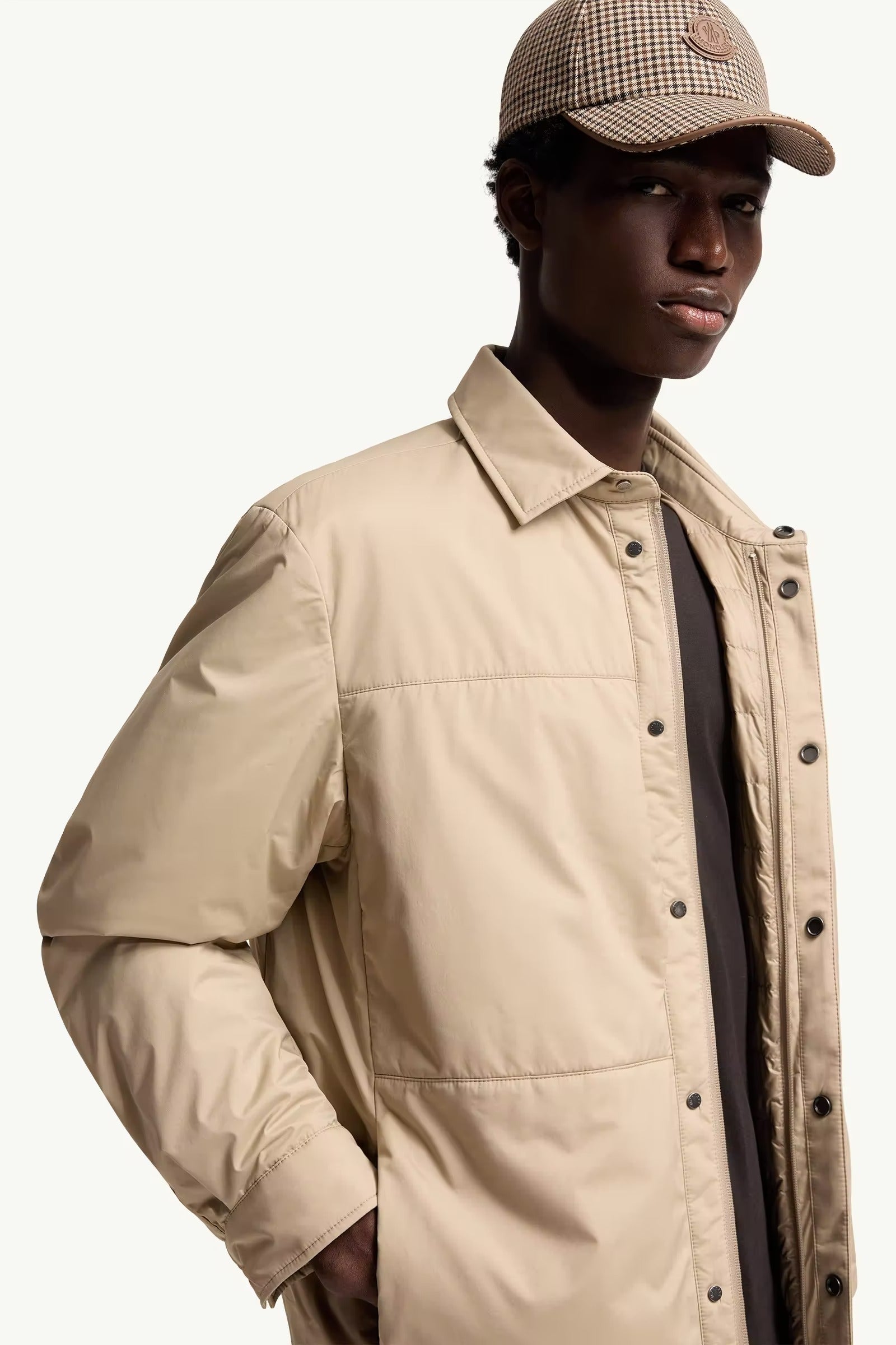 Revoline down shirt jacket-MONCLER-Verso