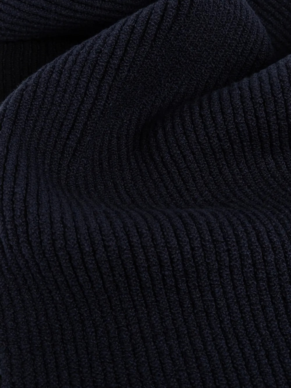 Ribbed Compass-patch Scarf-STONE ISLAND-Verso