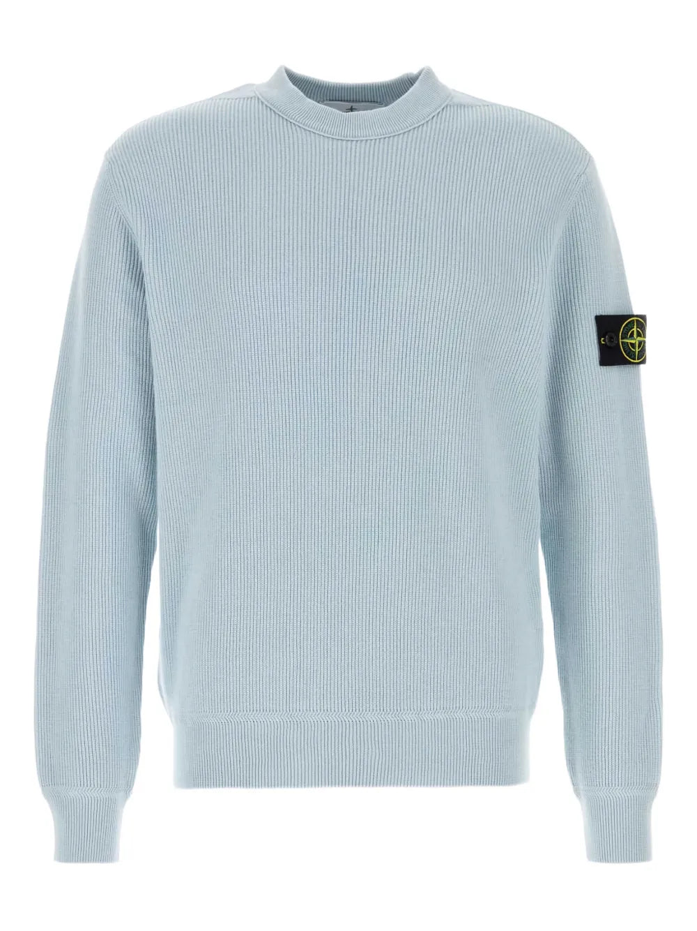 Ribbed cotton sweater-STONE ISLAND-Verso