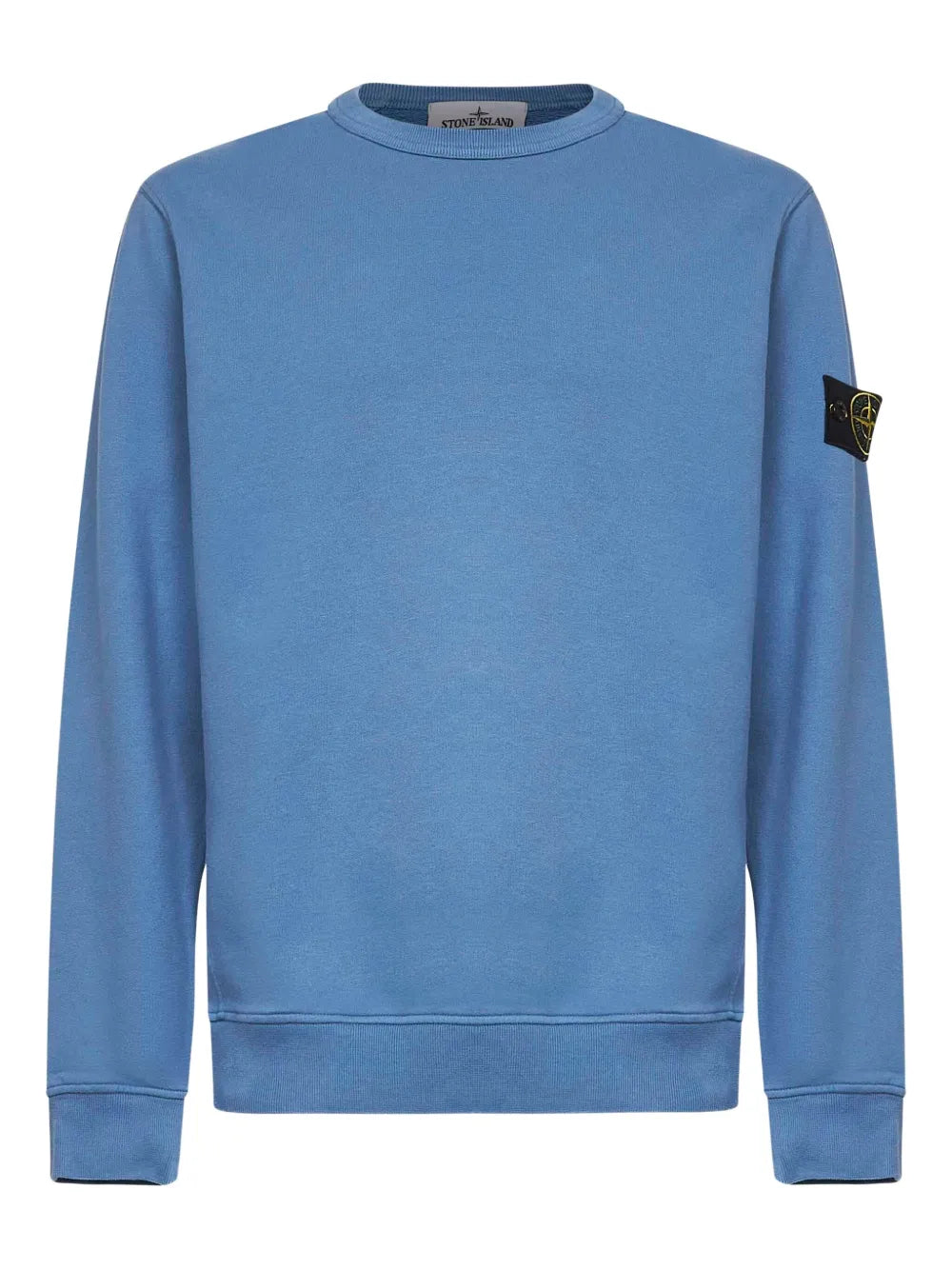 Ribbed crewneck sweatshirt-STONE ISLAND-Verso
