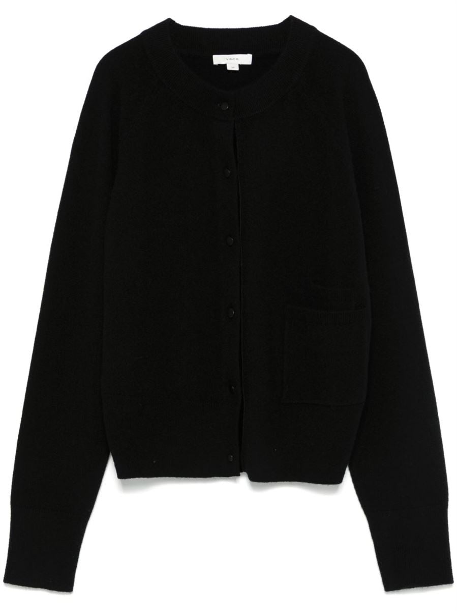 RIBBED-KNIT CARDIGAN -  VINCE -  Verso
