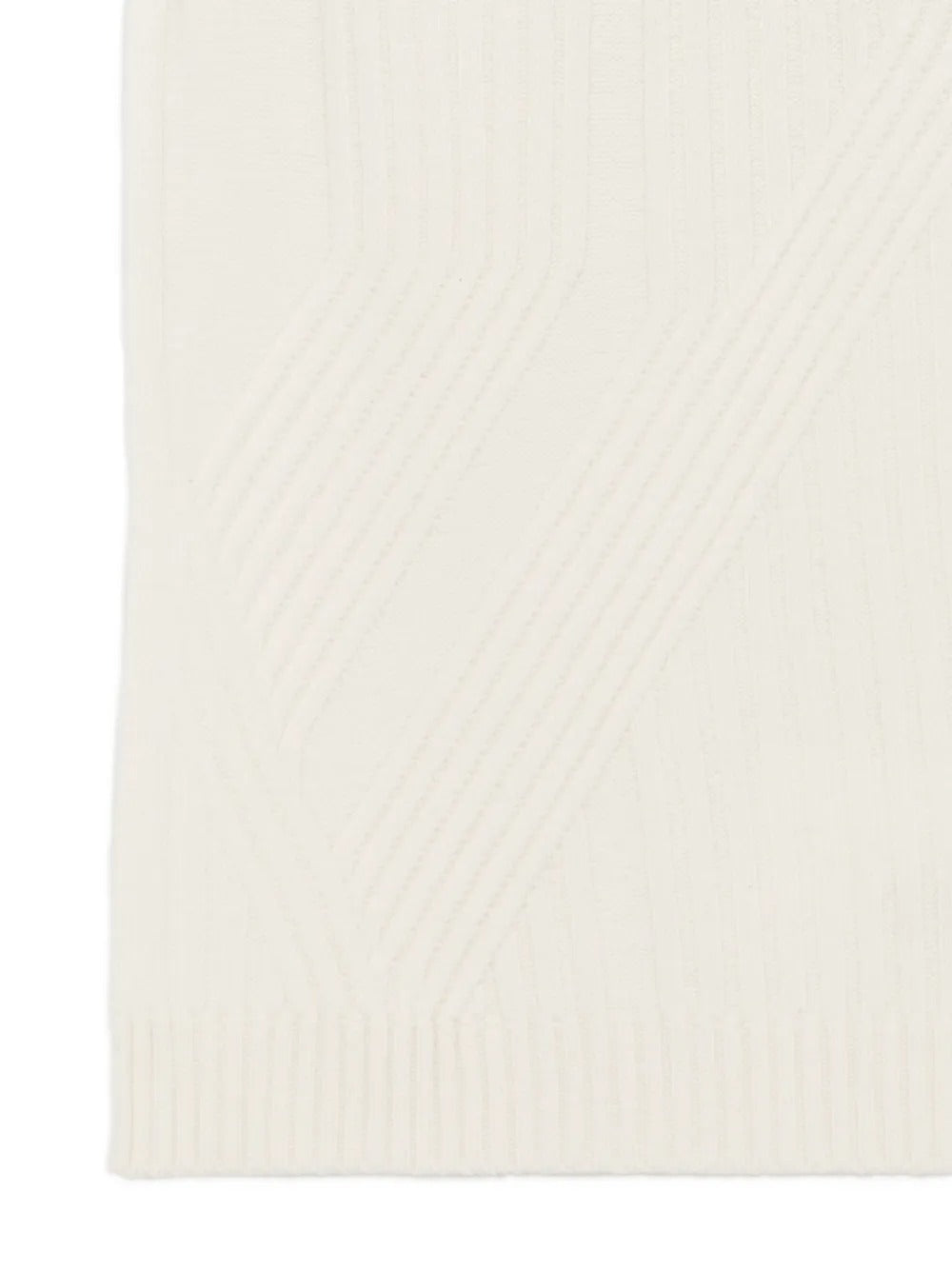 Ribbed-knit scarf-JOSEPH-Verso