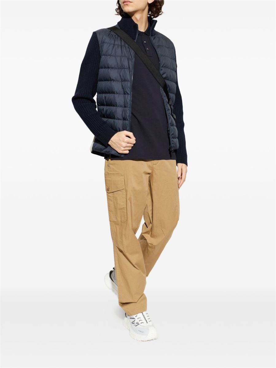 Ribbed padded jacket-MONCLER-Verso
