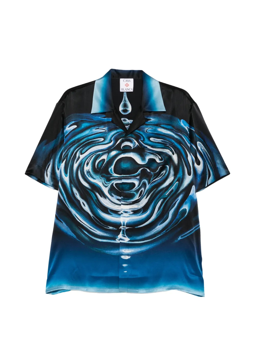 Ripple cuban collar shirt-CASABLANCA-Verso