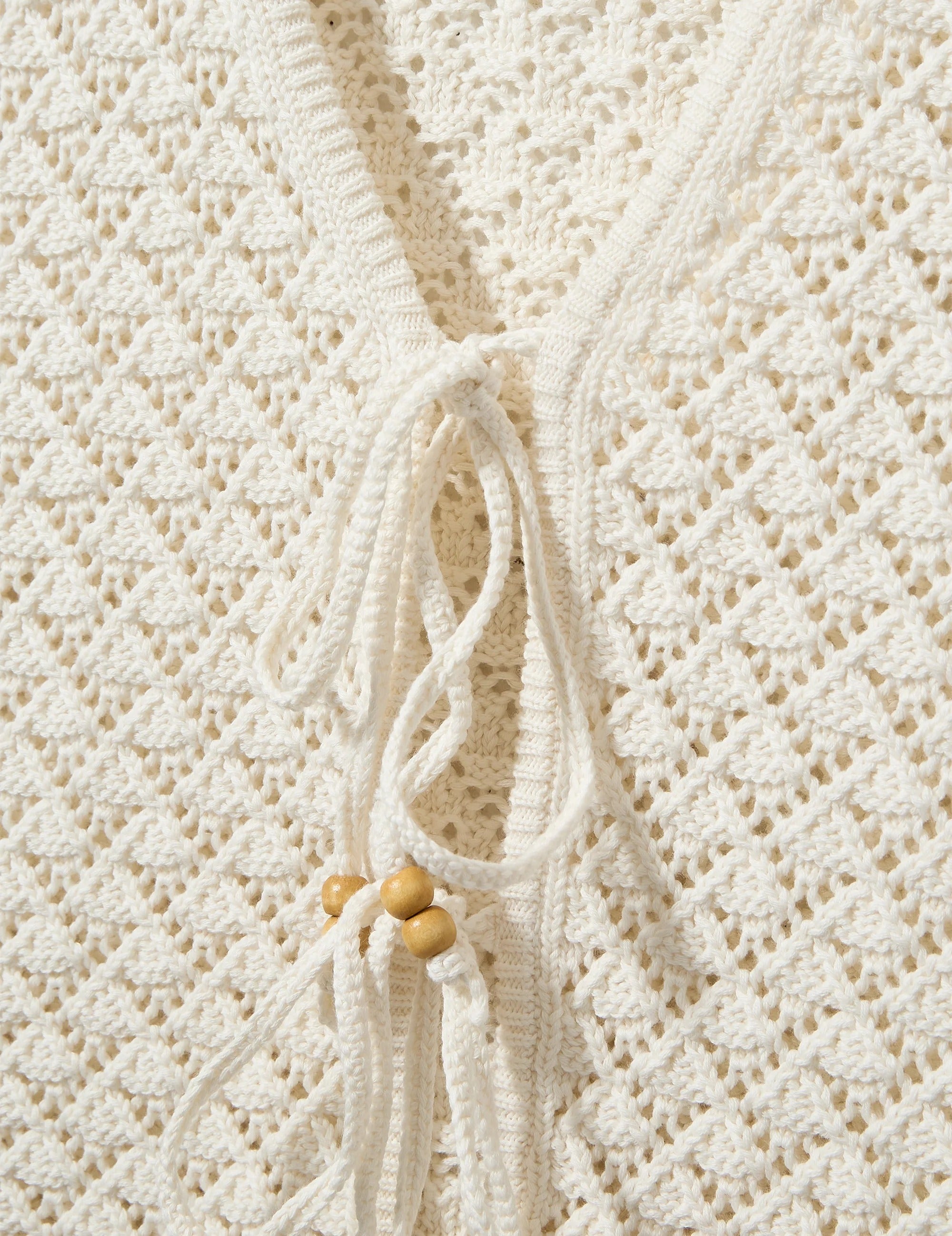 Riviera tie top cream-THE GARMENT-Verso