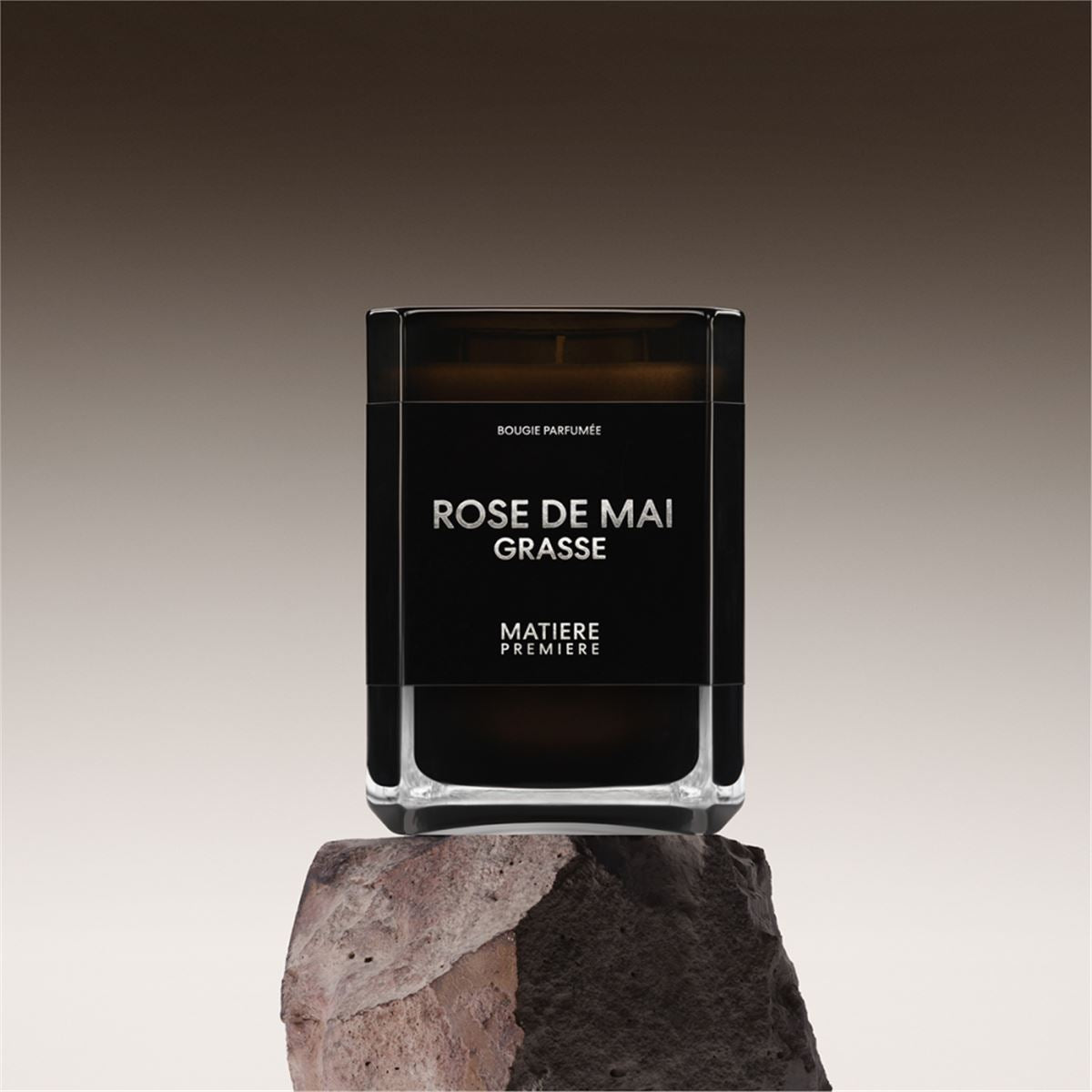 Rose de mai grasse scented candle-MATIERE PREMIERE-Verso