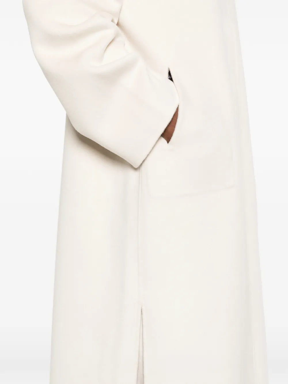 Round-neck coat-ALICIA AUDREY-Verso