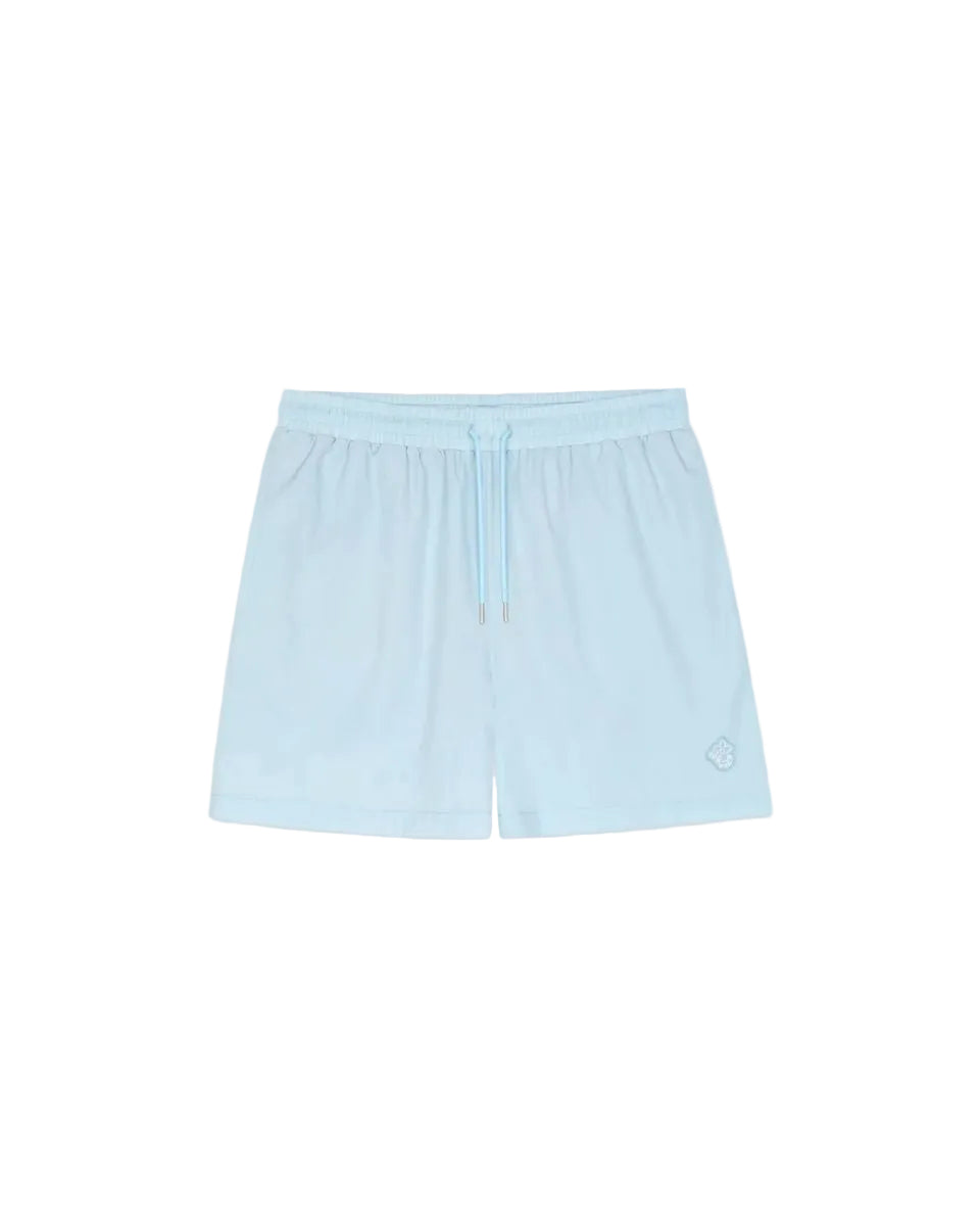 Rubber blossom swim shorts-FLÂNEUR-Verso
