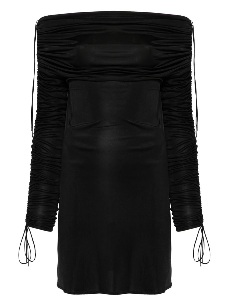 RUCHED MINI DRESS -  ATLEIN -  Verso