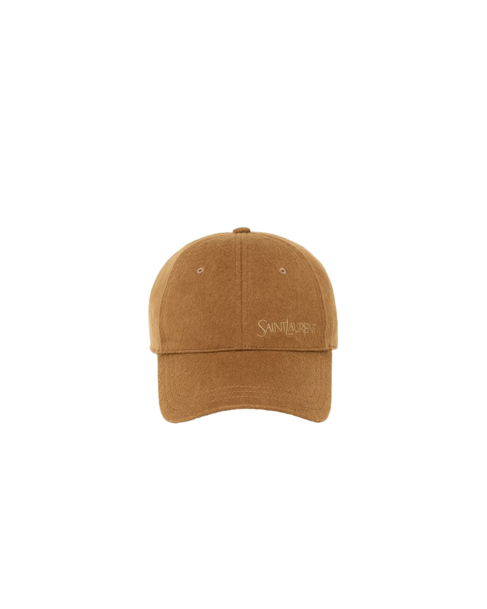 saint laurent cap in cashmere-SAINT LAURENT-Verso