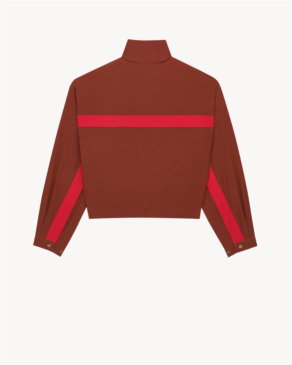 Saint laurent jacket in cotton-SAINT LAURENT-Verso