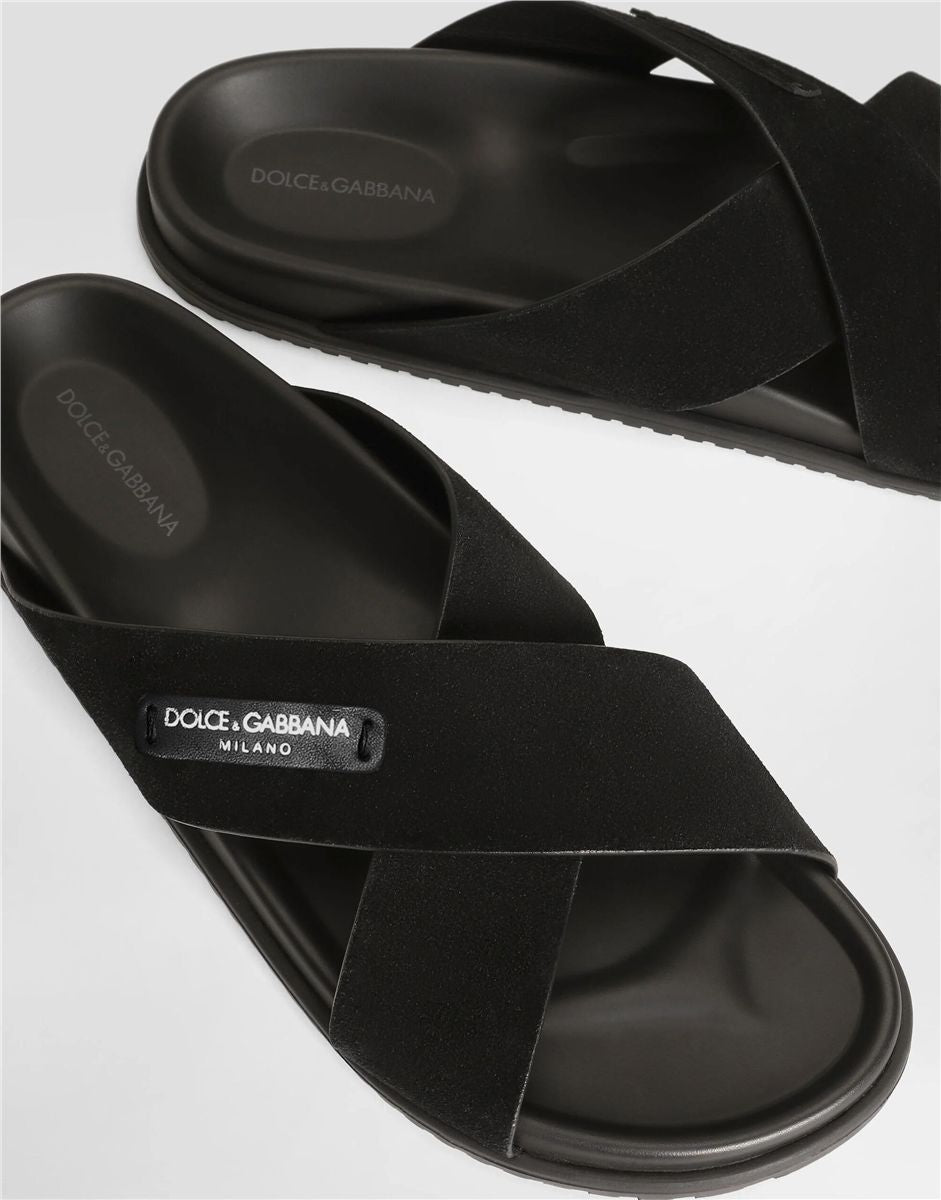 Sandals in split-DOLCE&GABBANA-Verso