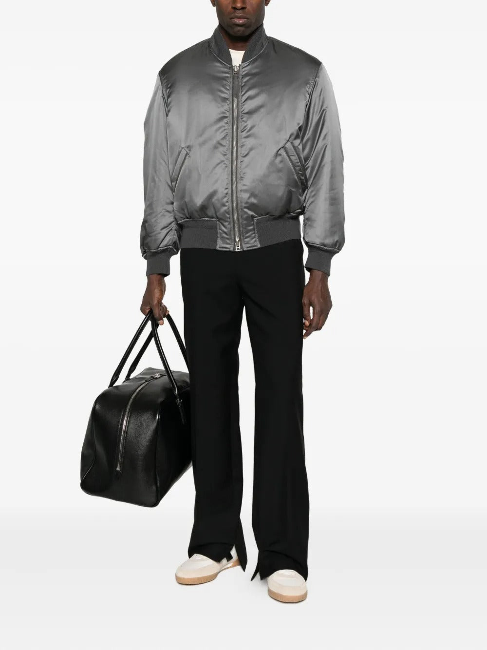Satin bomber jacket-TOM FORD-Verso