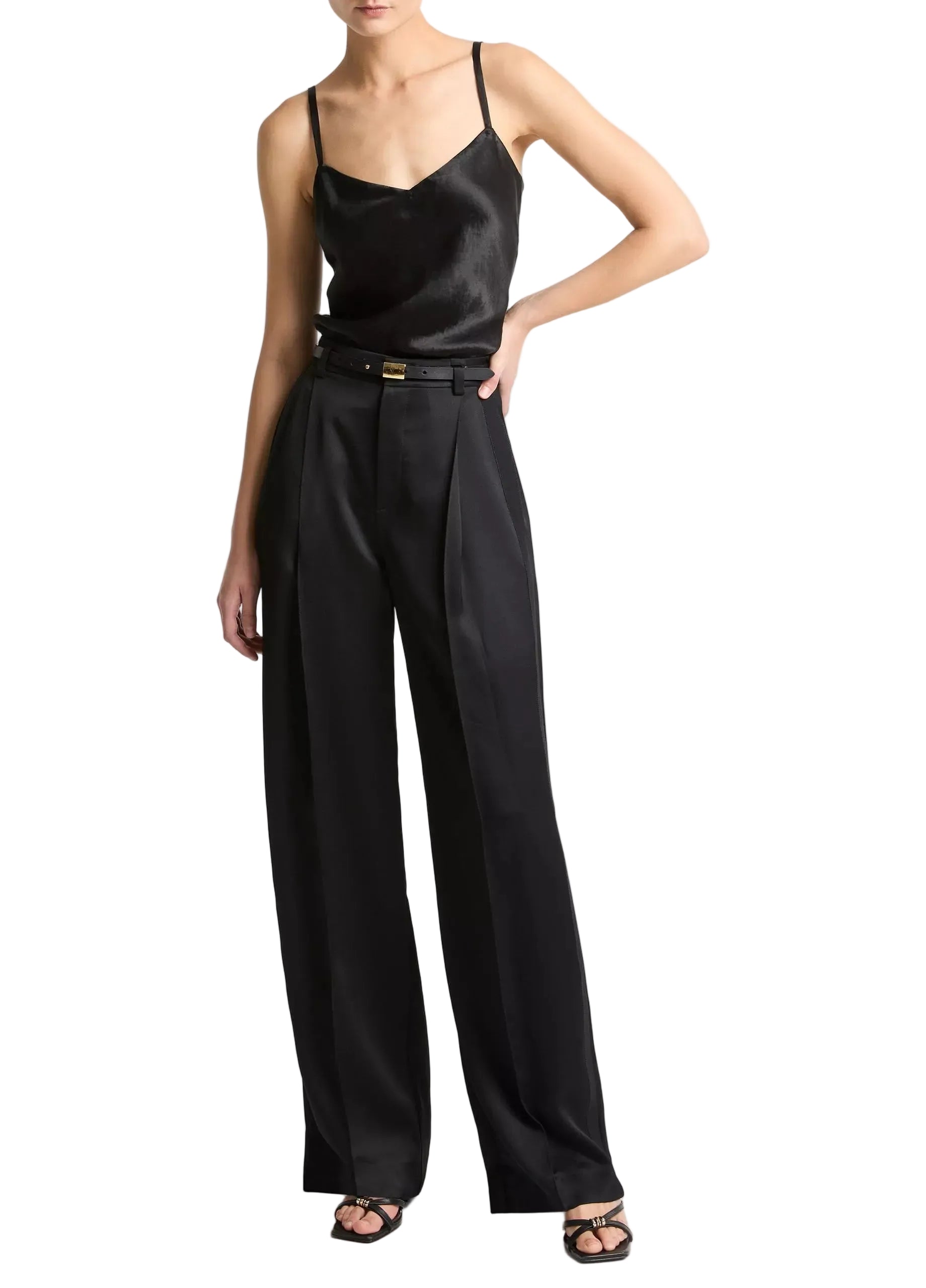 Satin high-waist trouser-VINCE-308601-2-Verso