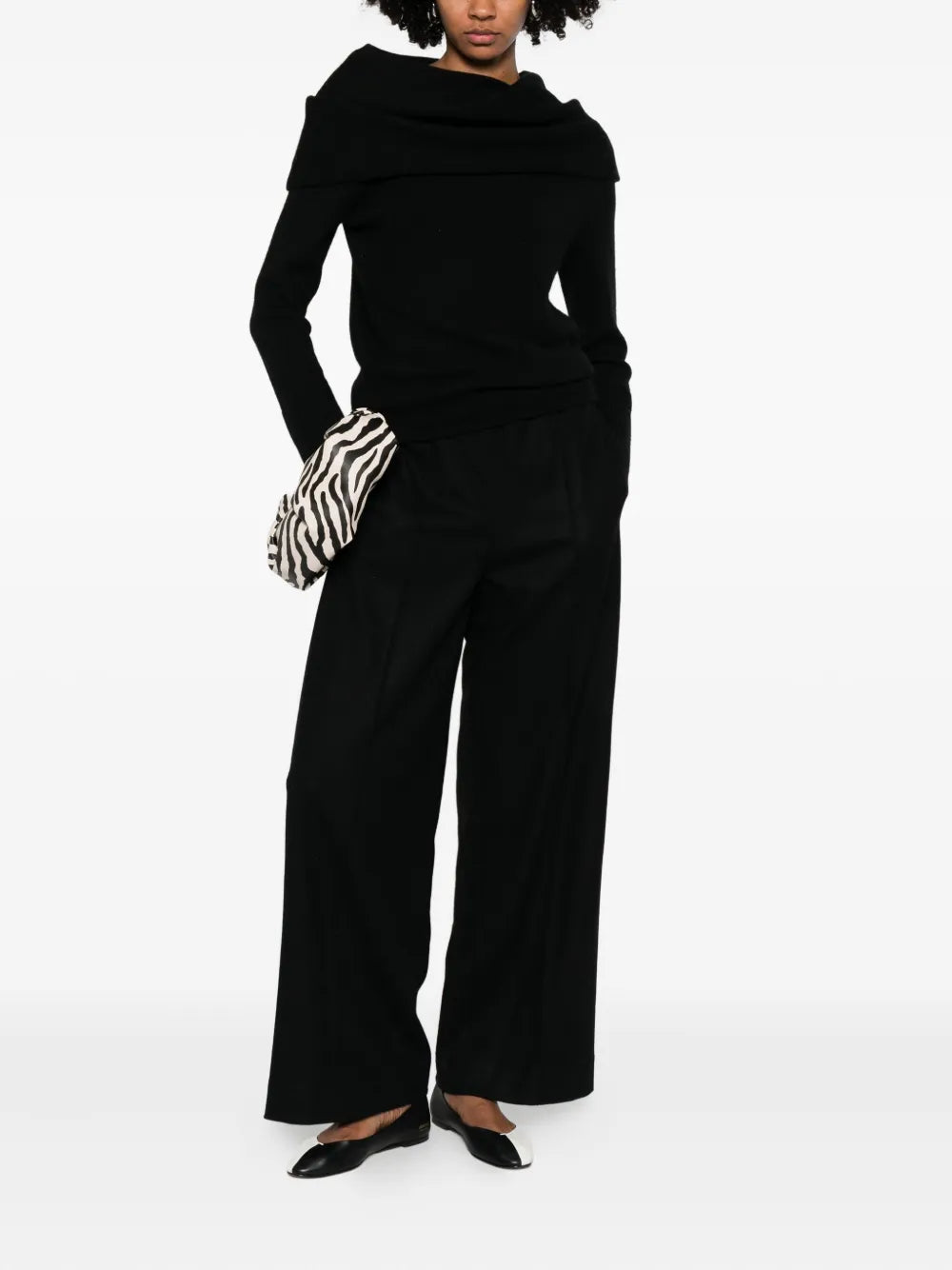 Satin-trim pants-VINCE-Verso