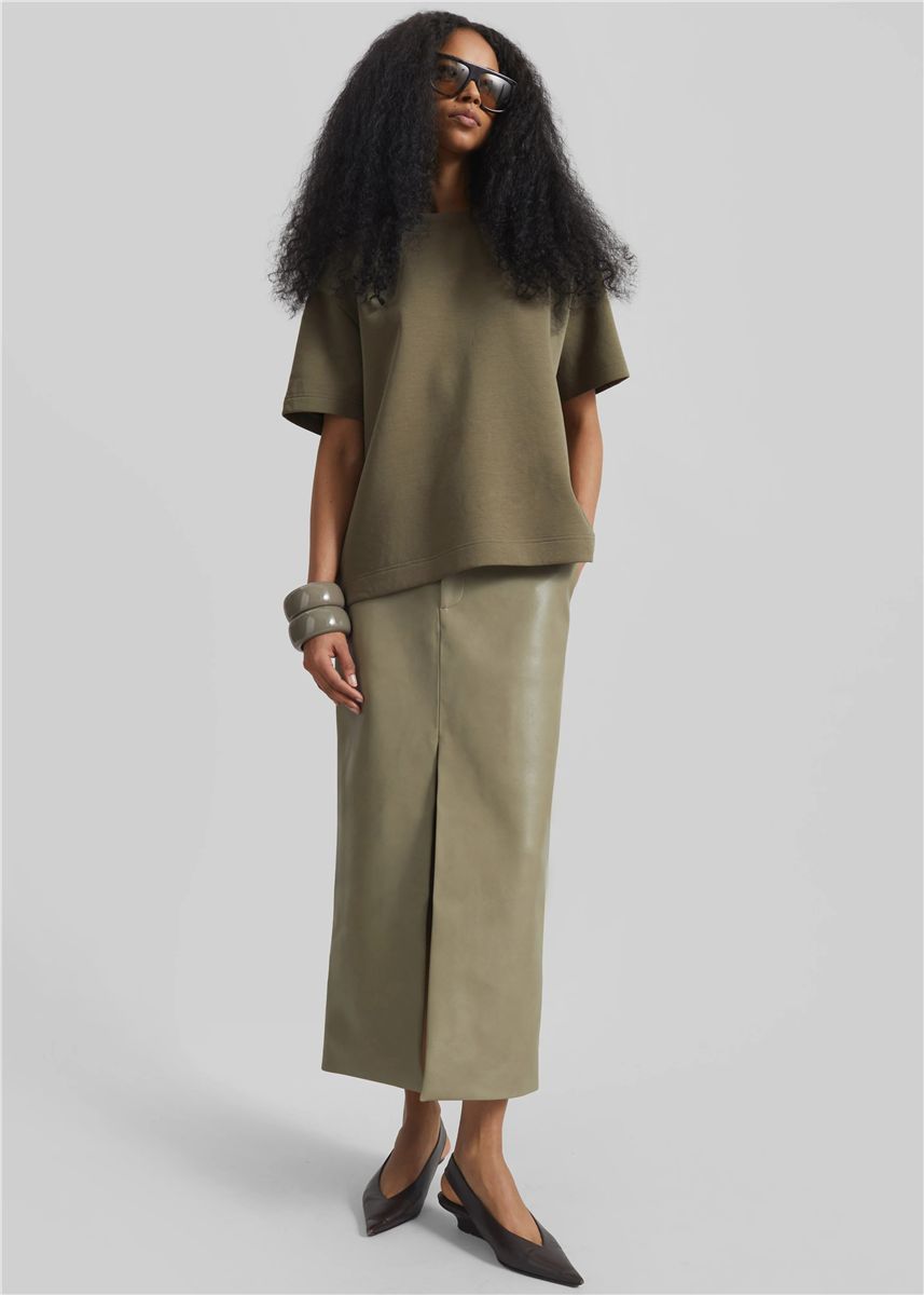 Scoob Boxy T-Shirt-THE FRANKIE SHOP-Verso