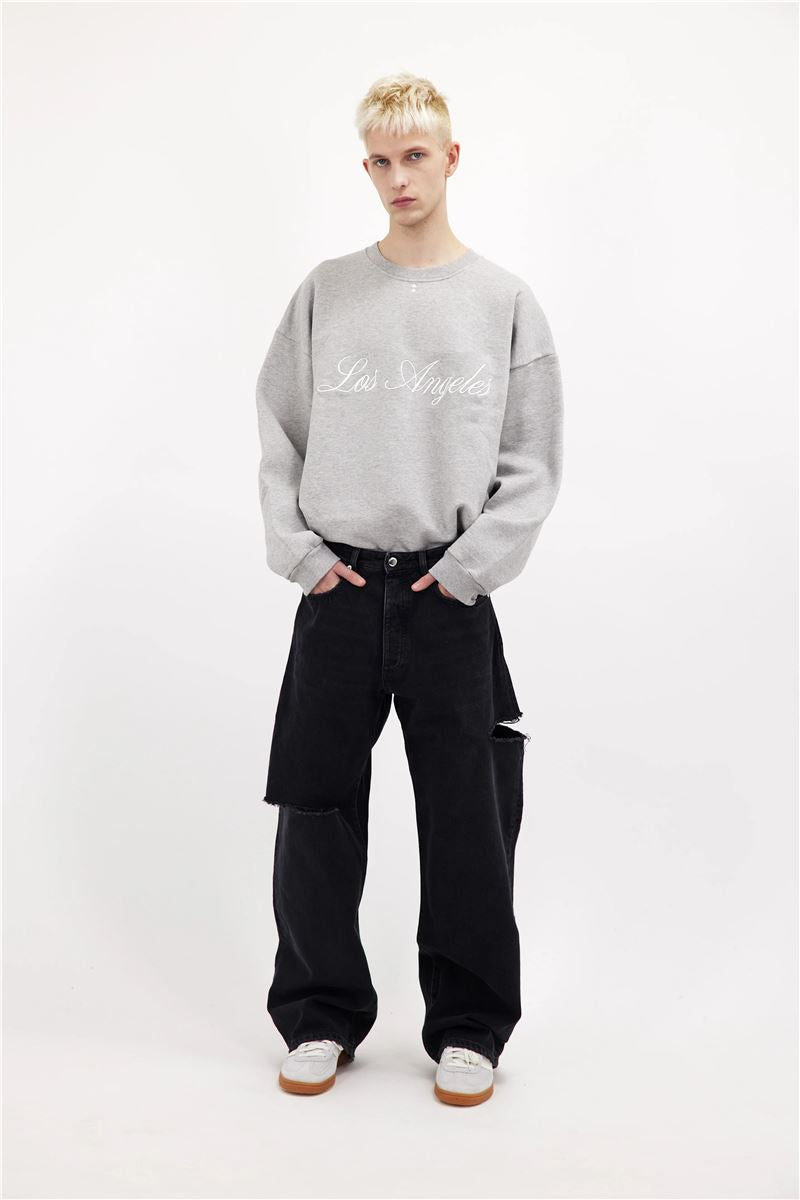 Scott - men's wide leg jeans-ICON DENIM-Verso