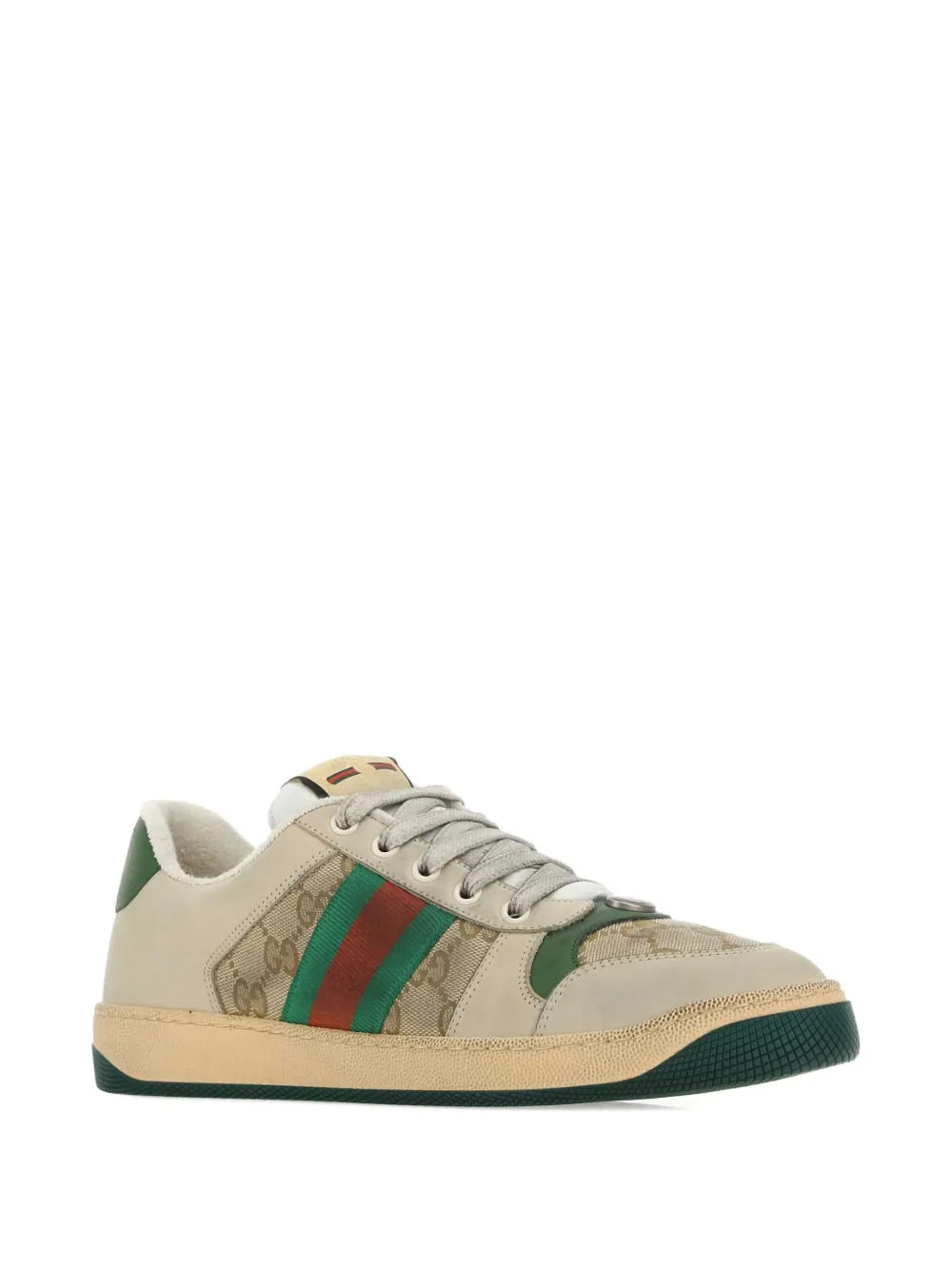 Screener logo-embellished low-top sneakers-GUCCI-Verso