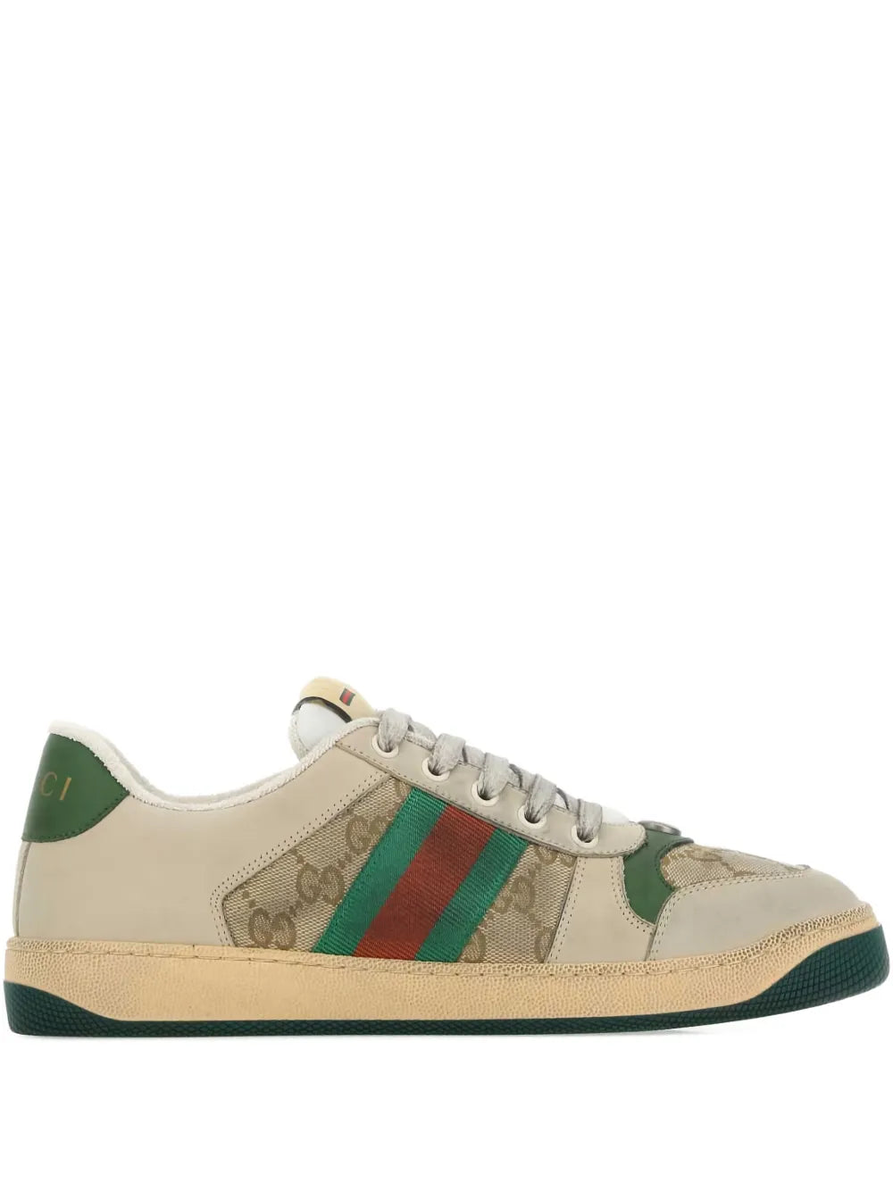 Screener logo-embellished low-top sneakers-GUCCI-Verso