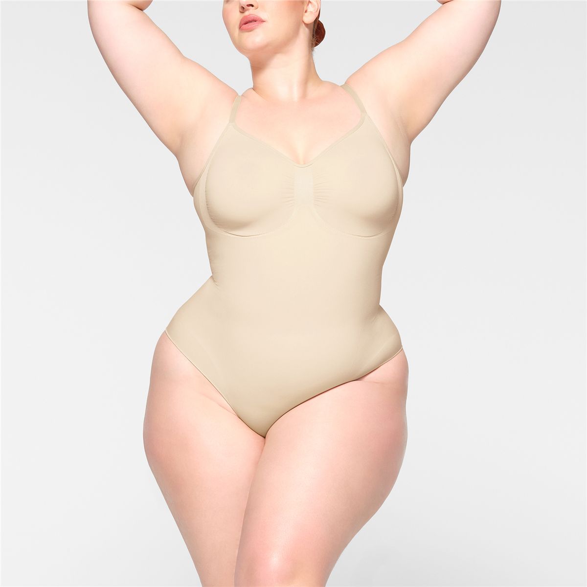 Seamless Sculpt Brief Bodysuit-SKIMS-Verso