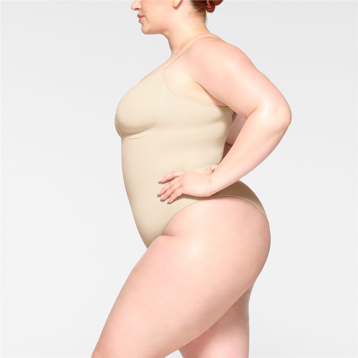 Seamless Sculpt Brief Bodysuit-SKIMS-Verso