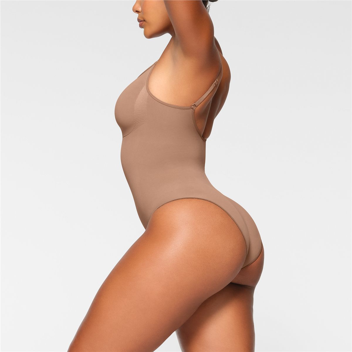 Seamless Sculpt Brief Bodysuit-SKIMS-Verso