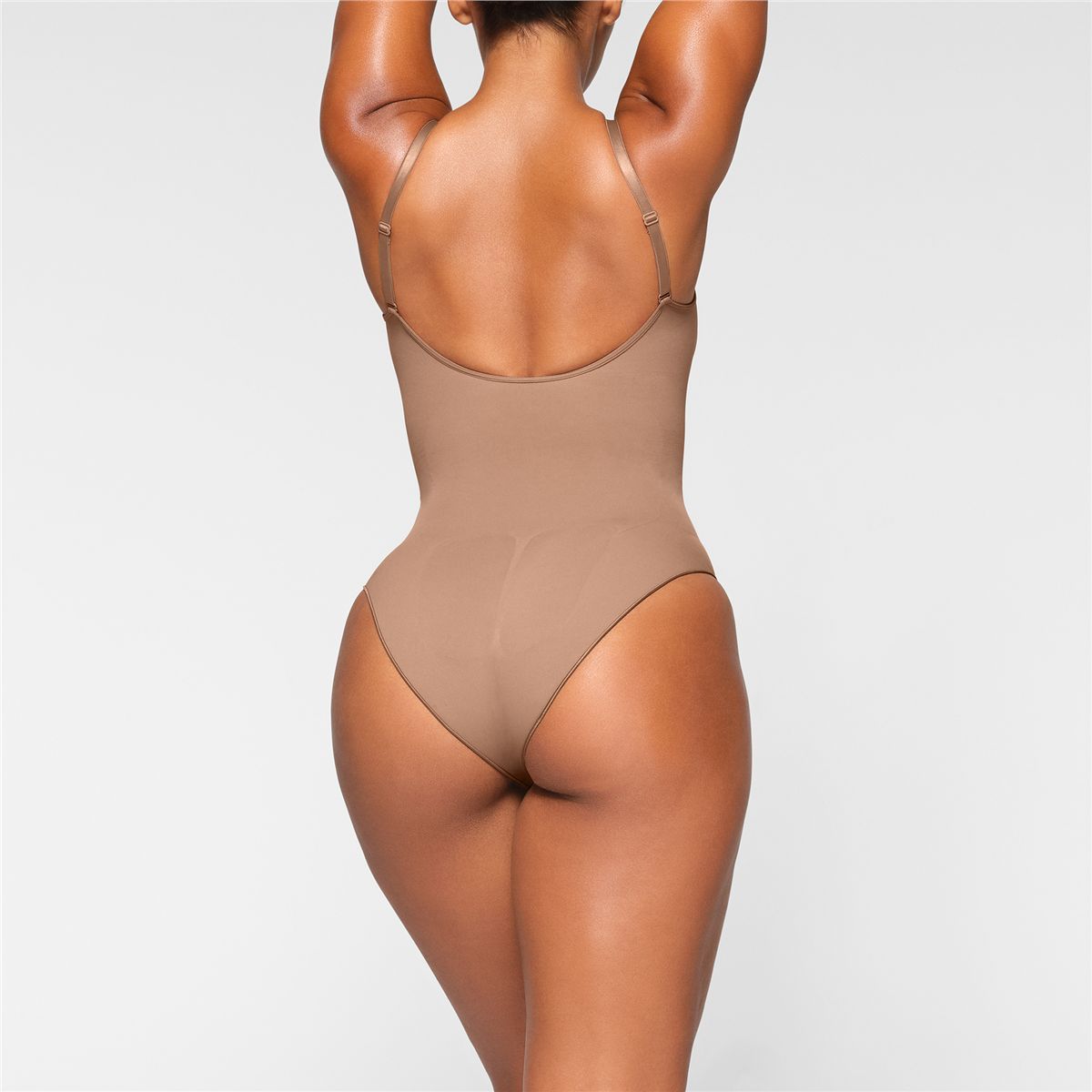 Seamless Sculpt Brief Bodysuit-SKIMS-Verso
