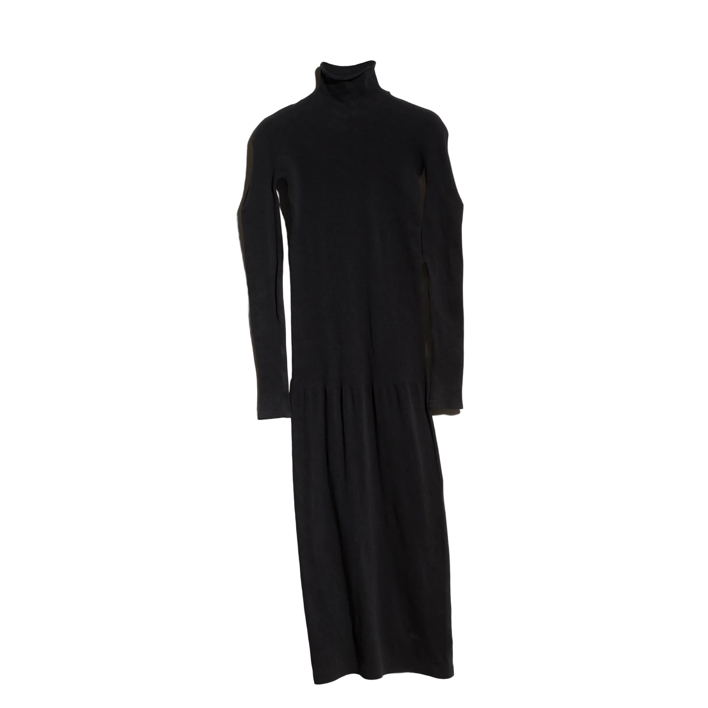 Seamless stretch nylon jersey dress
