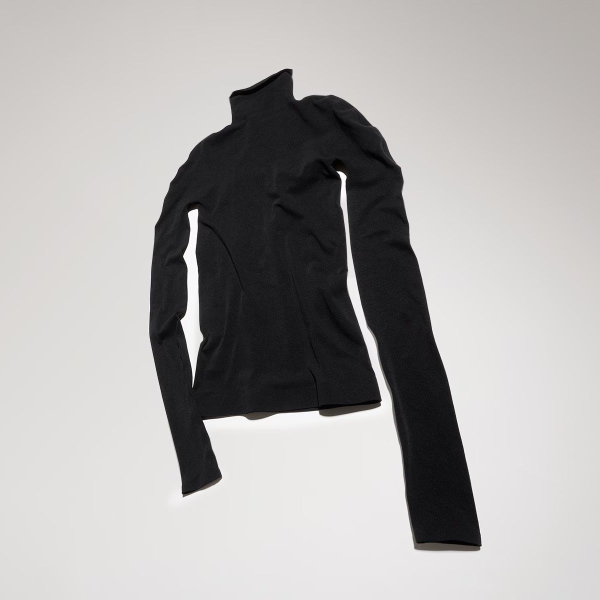 Seamless Stretch Nylon Jersey Top-GUCCI-Verso