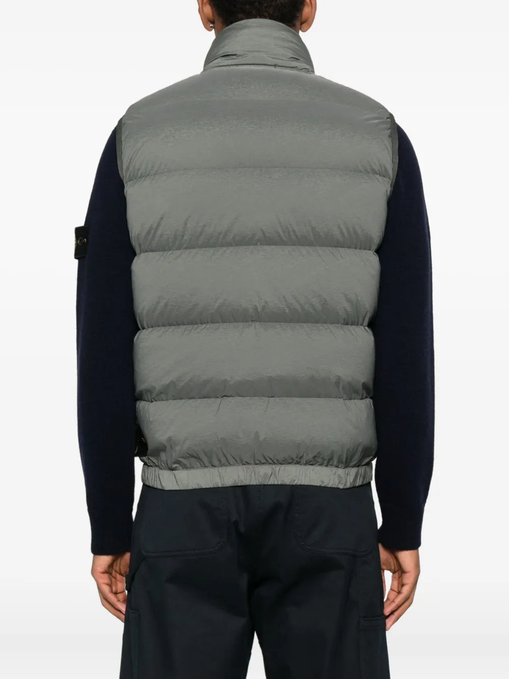 Seamless tunnel quilted gilet-STONE ISLAND-Verso