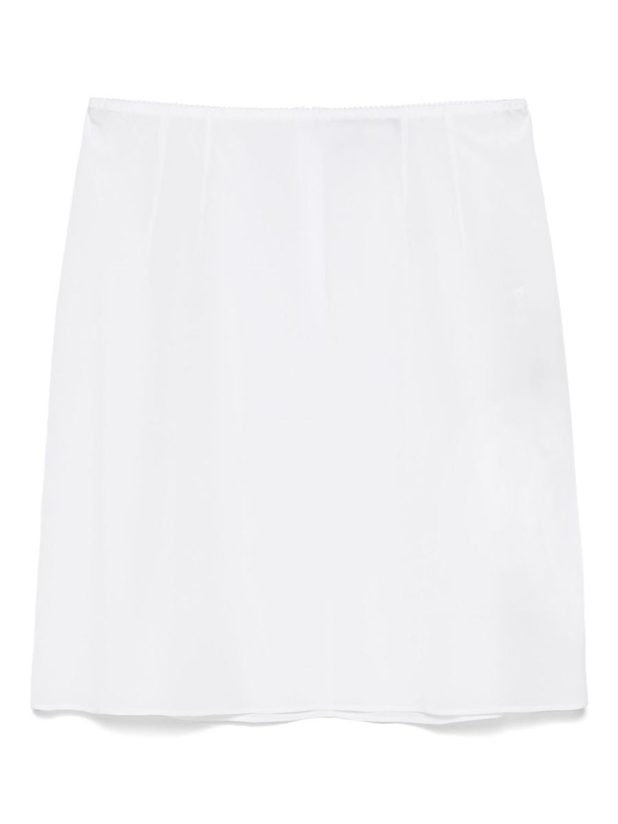 SEMI-SHEER MINI SKIRT -  DOLCE & GABBANA -  Verso