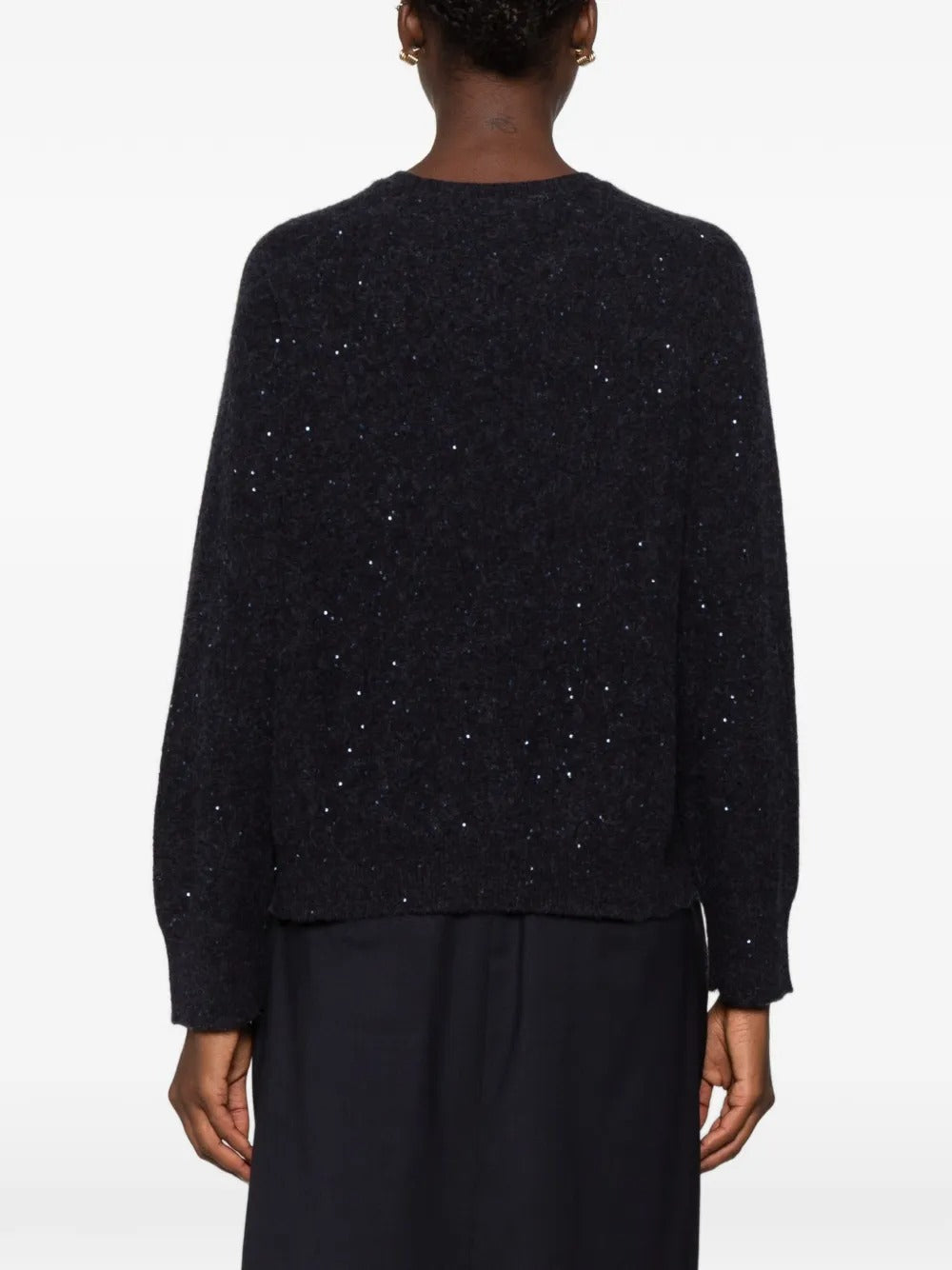 Sequin-embellished sweater-FABIANA FILIPPI-Verso