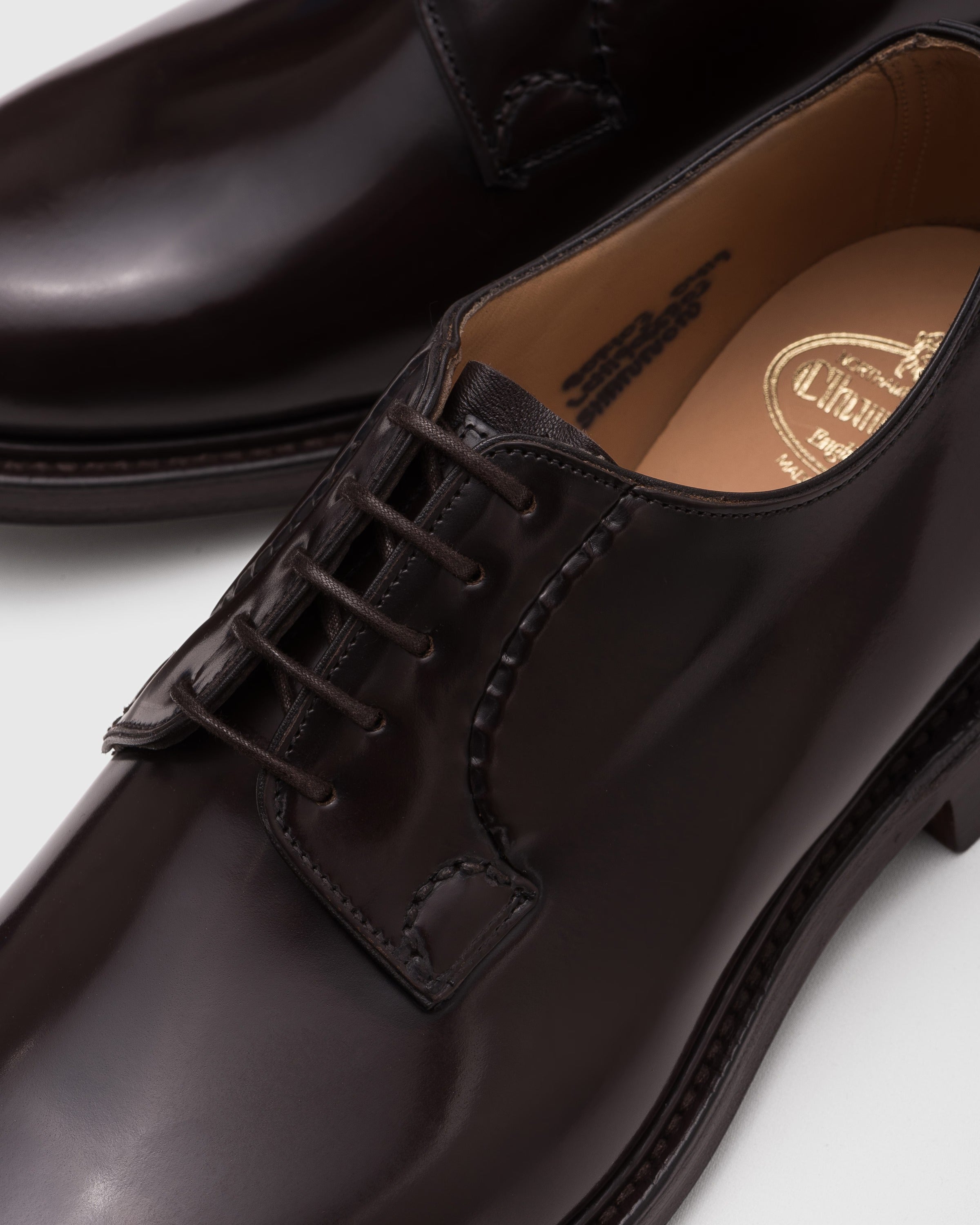 Shannon - polished binder derby-CHURCH'S-Verso