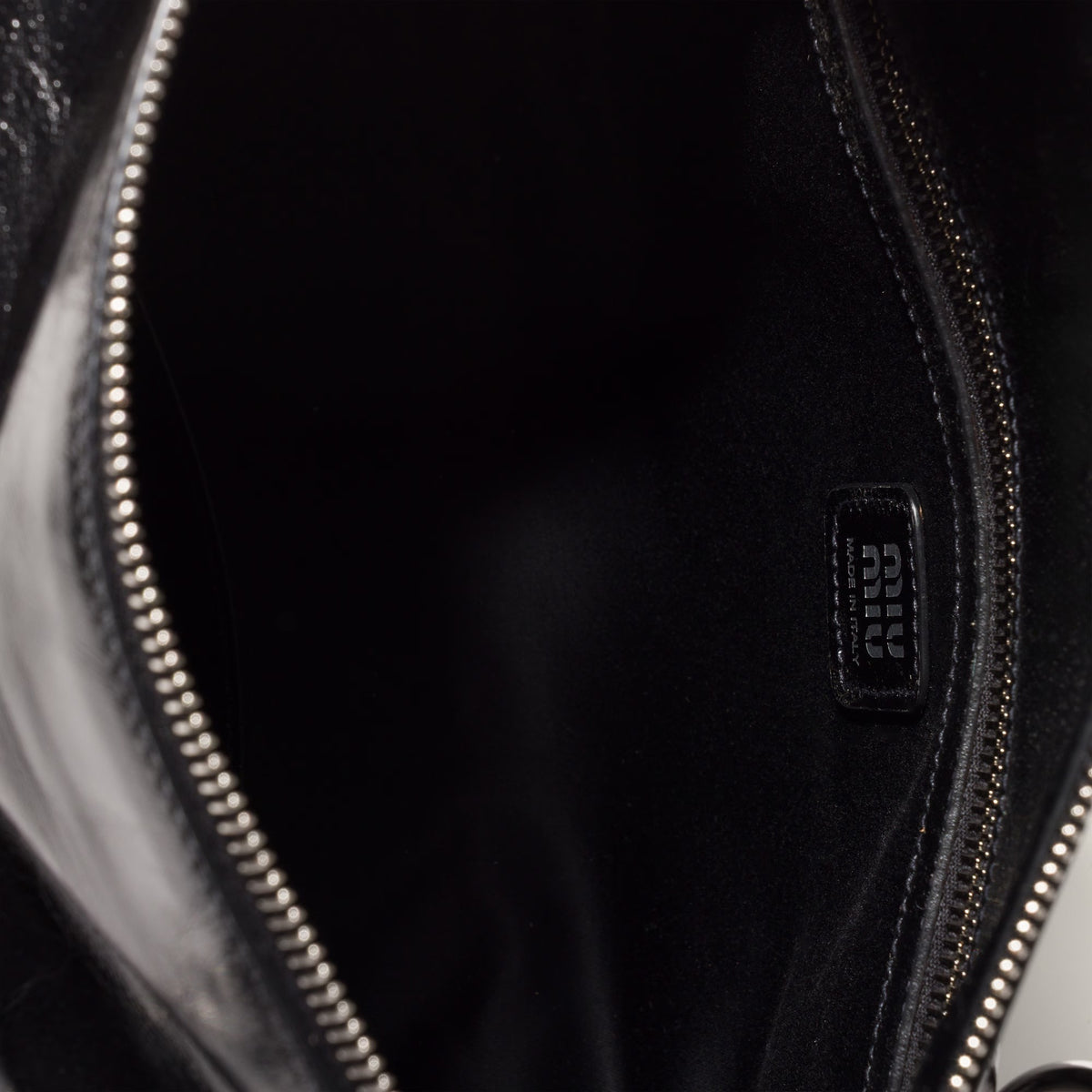 Shiny Leather Handbag-MIU MIU-Verso