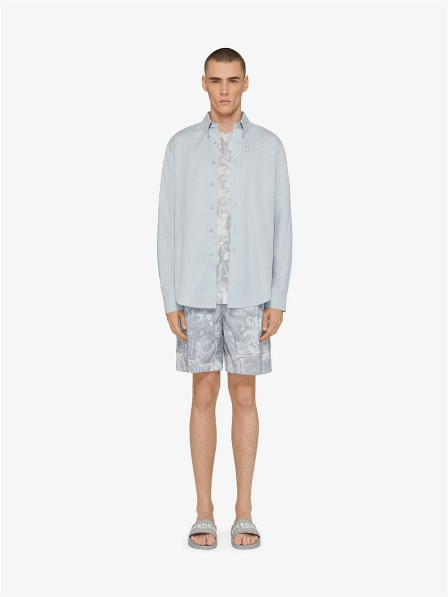 SHIRT IN MONOGRAM 72 JACQUARD -  GIVENCHY -  Verso