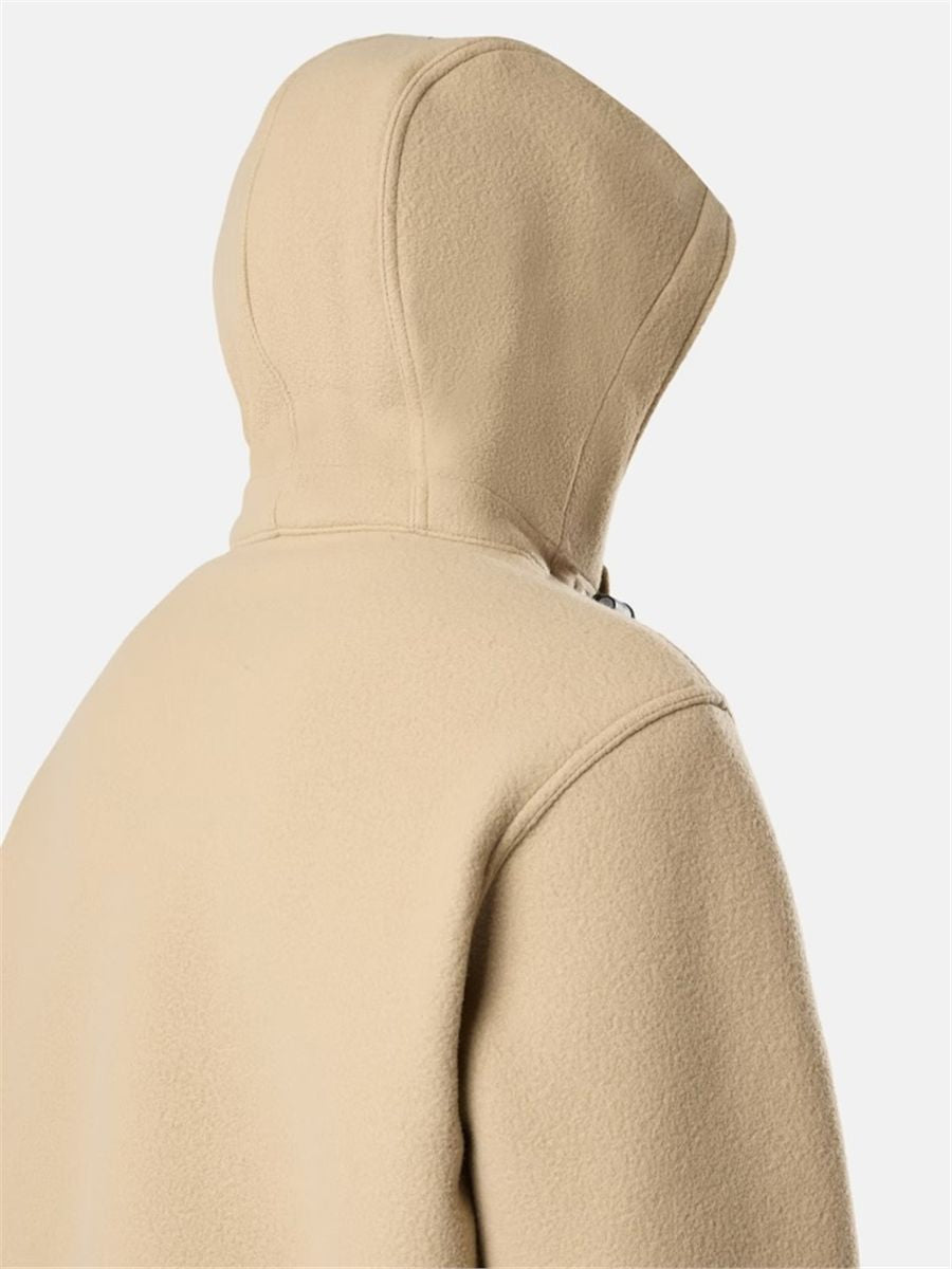Short parka with toggle-button fastening-STONE ISLAND-Verso
