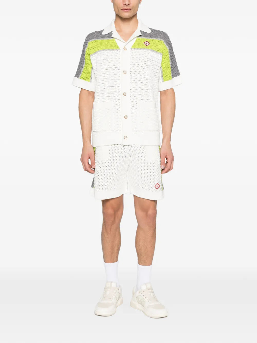 Short-sleeve button shirt-CASABLANCA-Verso