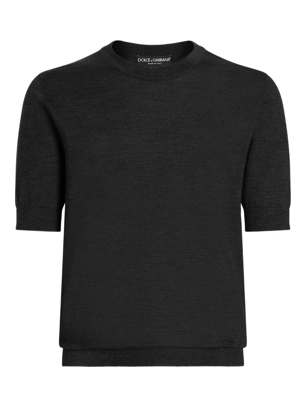 Short-sleeve crew-neck t-shirt-DOLCE & GABBANA-Verso