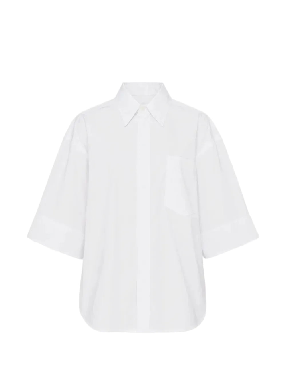 Short-sleeve oversized shirt-AMI-Verso