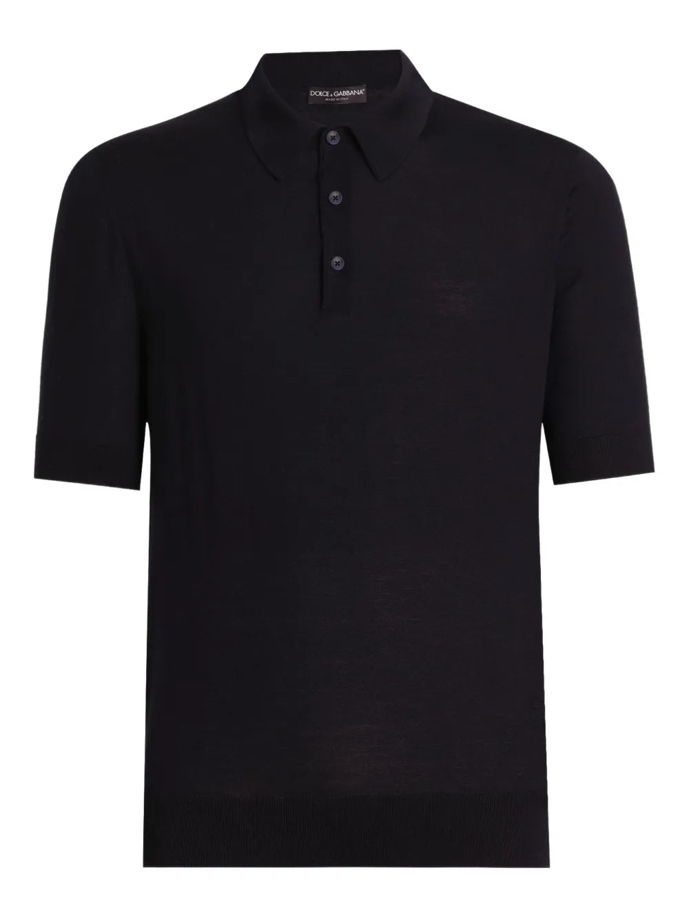 Short-sleeve polo shirt-DOLCE & GABBANA-Verso