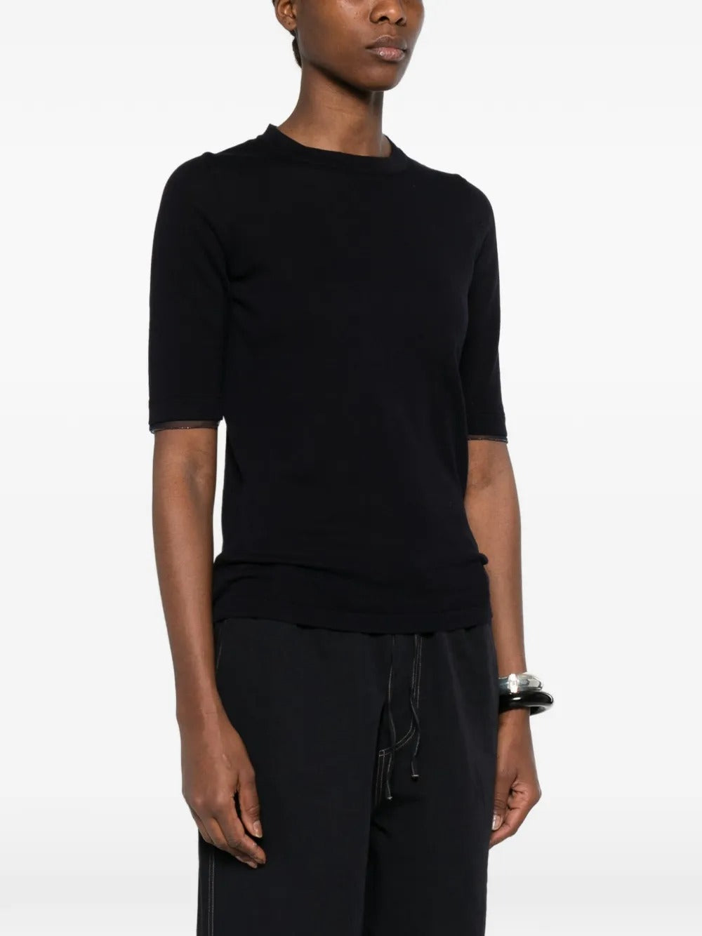 Short-sleeve T-shirt-FABIANA FILIPPI-Verso