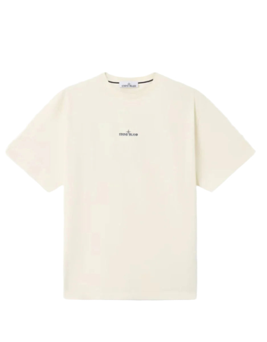 SHORT-SLEEVE T-SHIRT WITH 'COMPASS CAMO' PRINT-STONE ISLAND-Verso