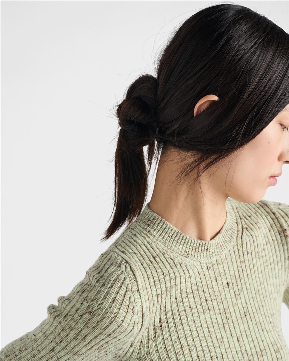 Short-sleeved Crew-neck Sweater