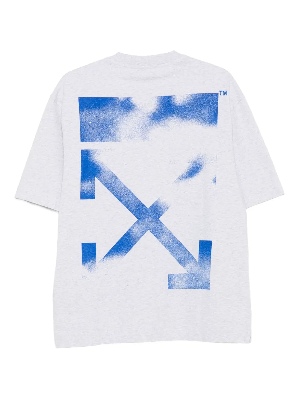Short-sleeved crew-neck t-shirt-OFF-WHITE-Verso